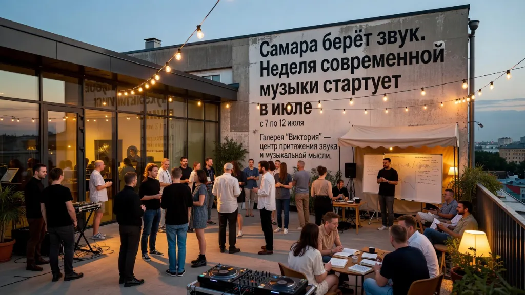 Самара берёт звук. Неделя современной музыки стартует в июле
